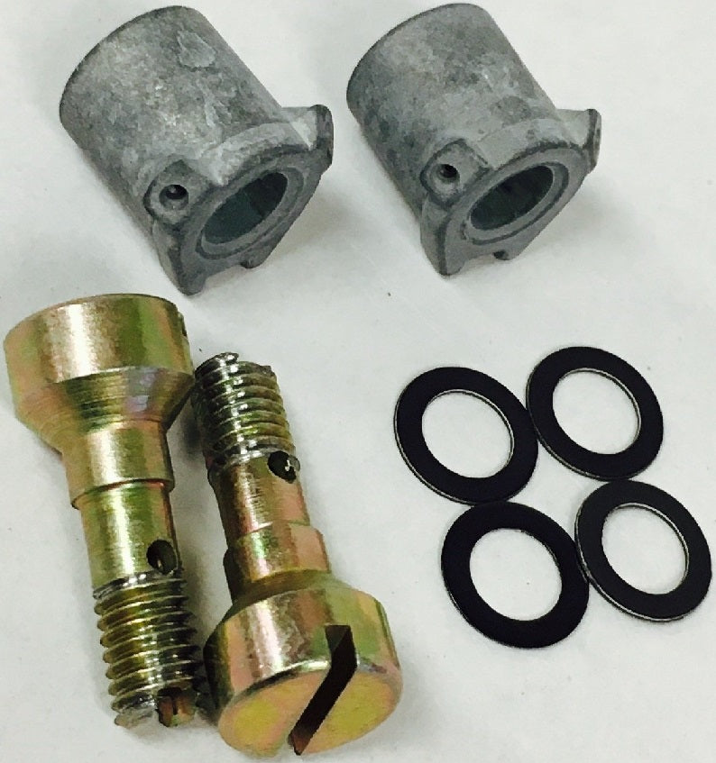 STRAIGHT DISCHARGE NOZZLE & SCREWS,.045",(2)