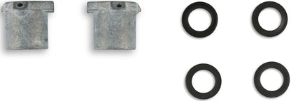 STRAIGHT DISCHARGE NOZZLE & SCREWS,.045",(2)