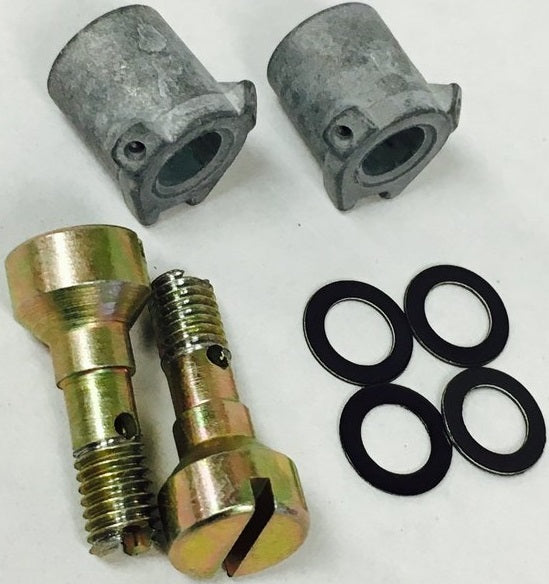 STRAIGHT DISCHARGE NOZZLE & SCREWS,.050",(2)