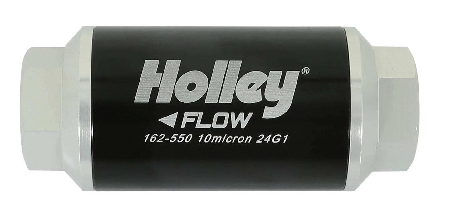 BILLET FF,100 GPH,10 MIC,3/8-NPT