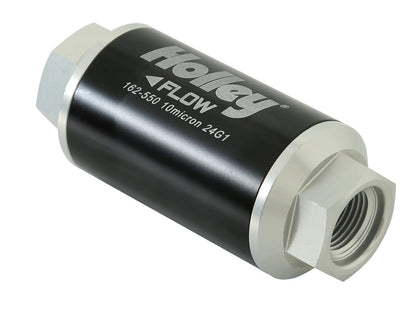 BILLET FF,100 GPH,10 MIC,3/8-NPT
