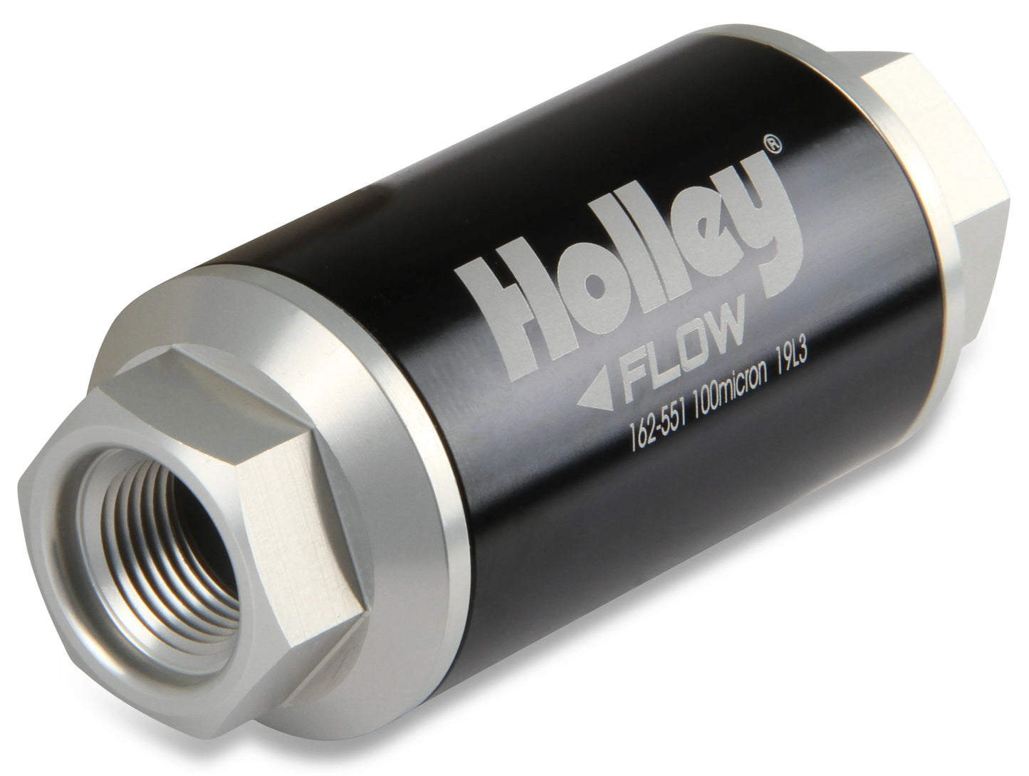 BILLET FF,100 GPH,100 MIC,3/8-NPT