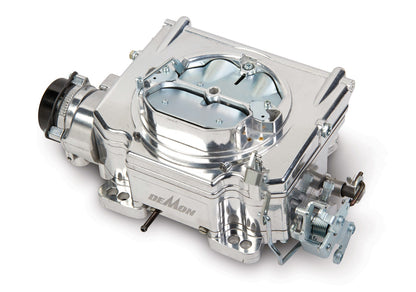 CARBURETOR,STREET DEMON,625CFM,VACUUM,ELECTRIC,SHINY