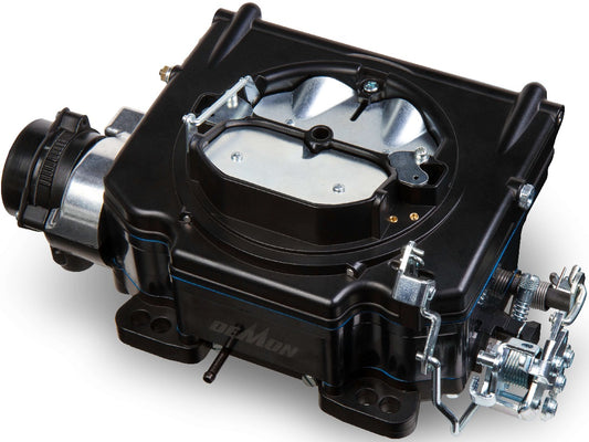 CARBURETOR,STREET DEMON,750CFM,VACUUM,ELECTRIC,BLACK