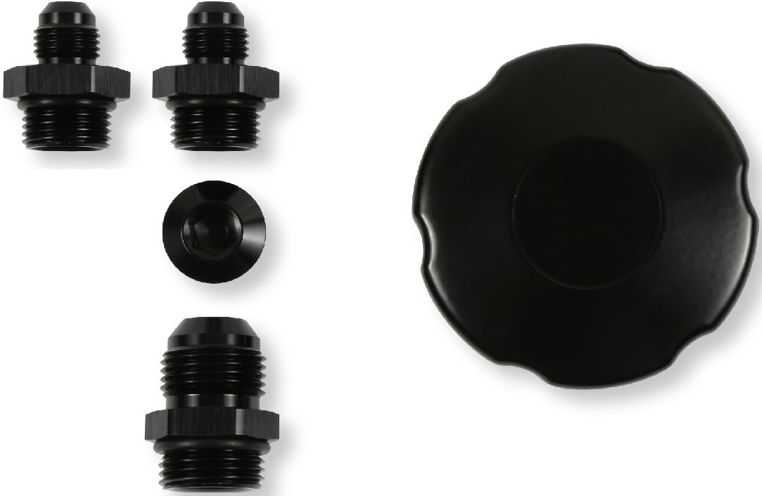 POWER STEERING REMOTE RESERVOIR,BLACK