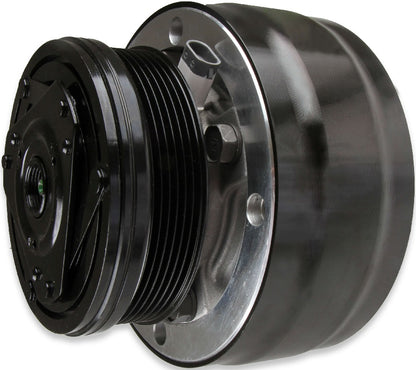 COMP HIGH MOUNT SANDEN R4 A/C DRIVE KIT,PASSENGER BRACKET,LS/LT,POLISHED