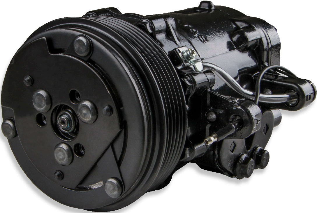 COMP HIGH MOUNT SANDEN SD7 A/C DRIVE KIT,PASSENGER BRACKET,LS/LT,BLACK