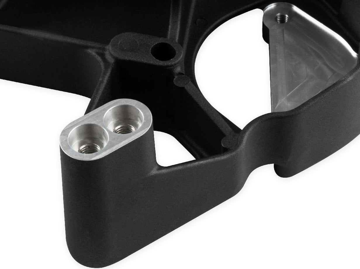 COMP HIGH DRIVE BRACKET KIT,LS/LT,ALTERNATOR & POWER STEERING,BLACK