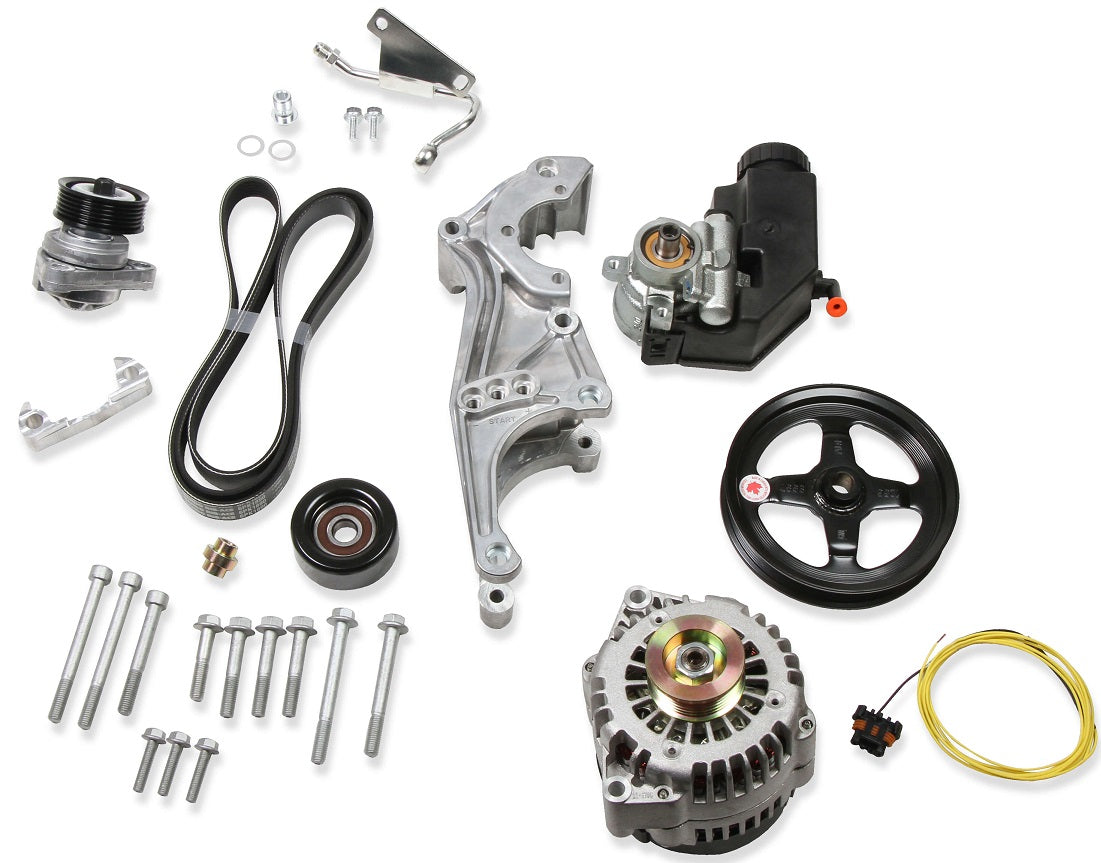 ACCESSORY DRIVE KIT,LS,LOW DRIVER,ALTERNATOR,PS – Southwest Speed