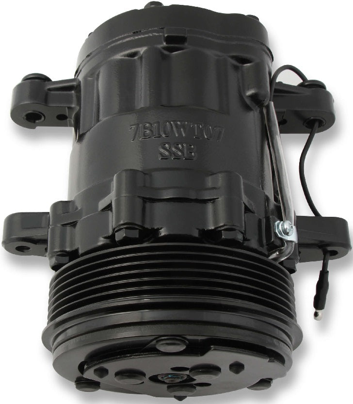 A/C BRACKET KIT, LS,LOW PASS,W/SD7 COMP,BLACK