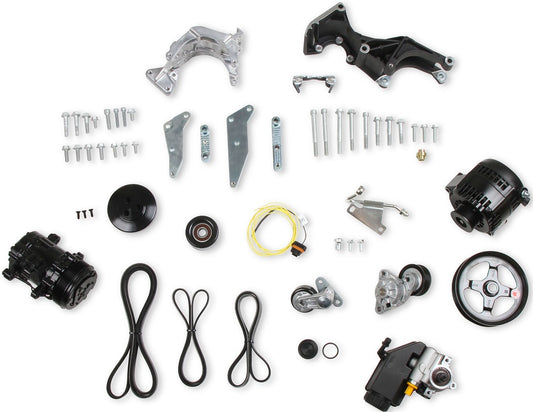 ACCESSORY DRIVE KIT,LS,LOW,ALTERNATOR,PS,SD7 AC,POLISHED