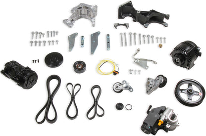 ACCESSORY DRIVE KIT,LS,LOW,ALTERNATOR,PS,SD7 AC,POLISHED