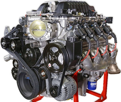 ACCESSORY DRIVE KIT,LSA/LS,LOW,ALTERNATOR,PS,SD7 AC,BLACK