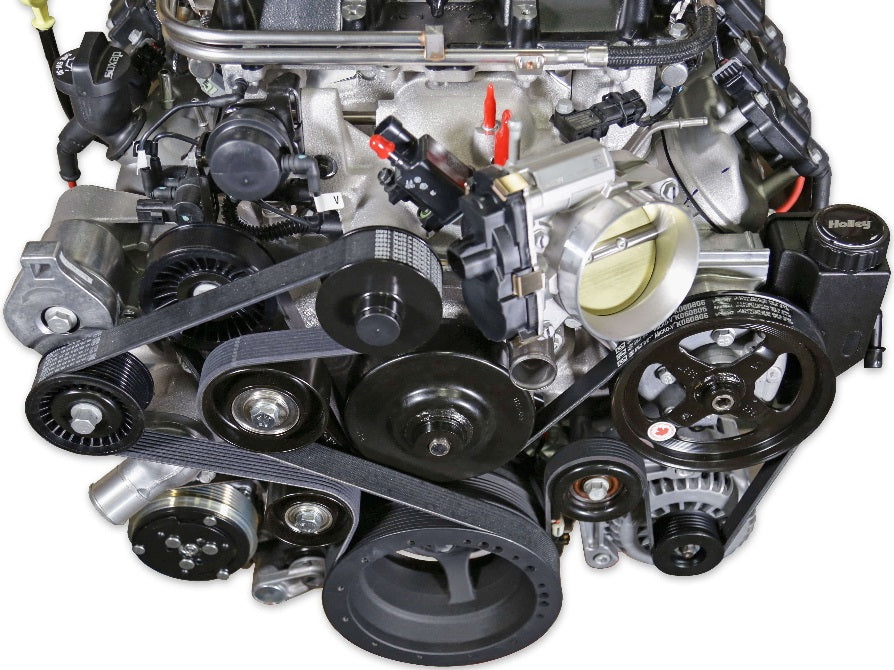 ACCESSORY DRIVE KIT,LSA/LS,LOW,ALTERNATOR,PS,SD7 AC,BLACK