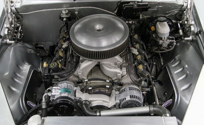 LS FRONT ENGINE KIT,MID,A/C,ALTERNATOR,POWER STEERING,POLISHED