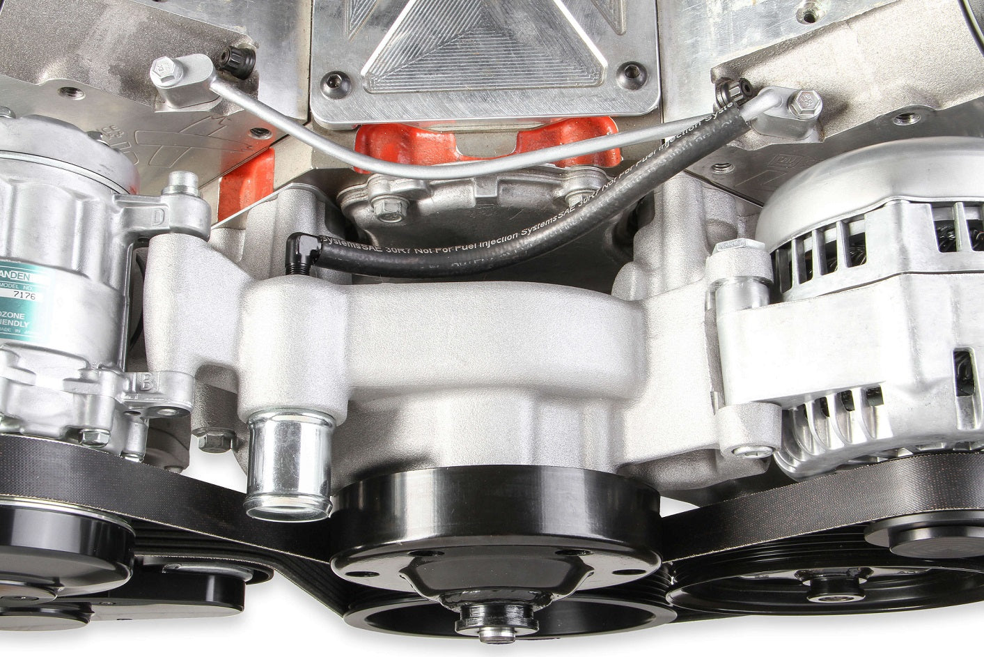 LS FRONT ENGINE KIT,MID-MOUNT,A/C,ALTERNATOR,POWER STEERING