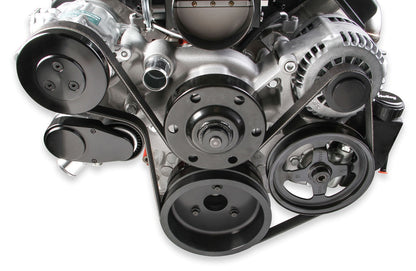 LS FRONT ENGINE KIT,MID-MOUNT,A/C,ALTERNATOR,POWER STEERING