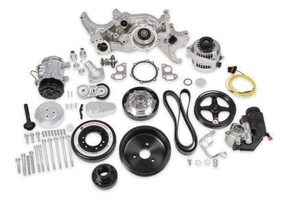 LS7 FRONT ENGINE KIT,MID,AC,ALTERNATOR,PS,POLISHED