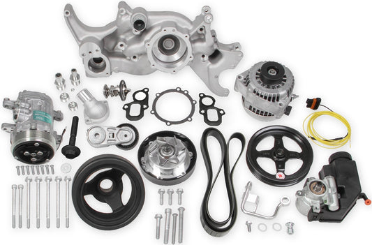 GEN-V LT,FRONT ENGINE KIT,MID-MOUNT,A/C,ALTERNATOR,POWER STEERING