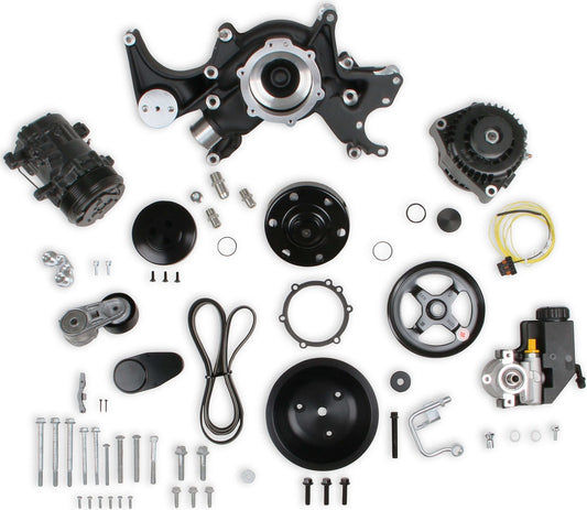 BBC FRONT ENGINE KIT,MID-MOUNT,AC,ALTERNATOR,POWER STEERING