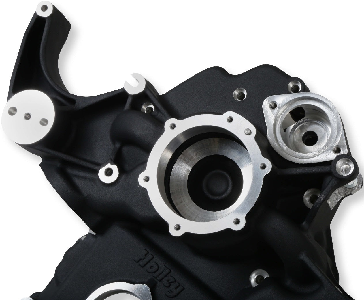 HEMI FRONT ENGINE KIT,MID-MOUNT,WP,AC,ALTERNATOR,PS,BLACK