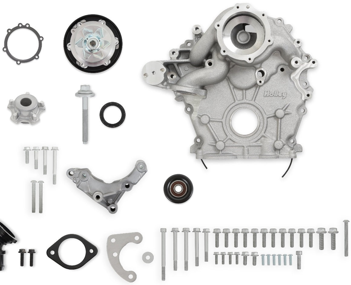 HIGH-MOUNT BASE ACCESSORY DRIVE KIT,FORD 7.3L GODZILLA