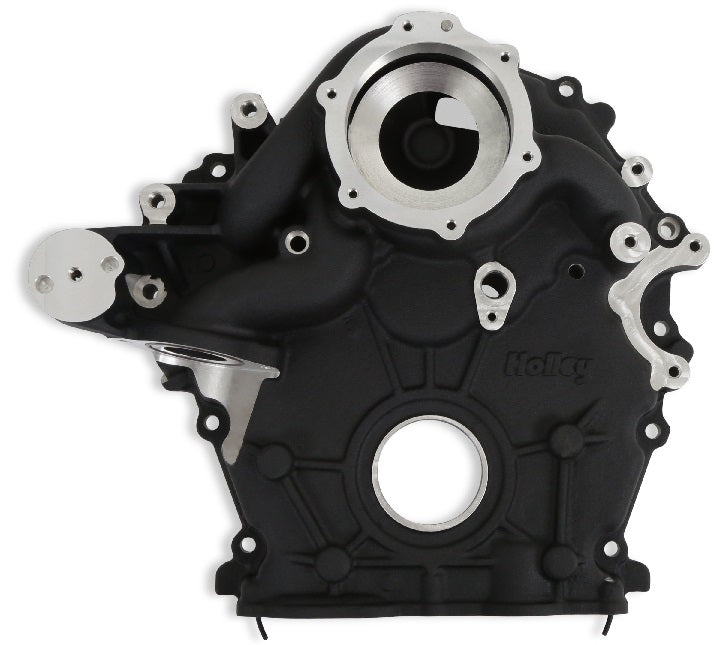 HIGH-MOUNT BASE ACCESSORY DRIVE KIT,FORD 7.3L GODZILLA,BLACK
