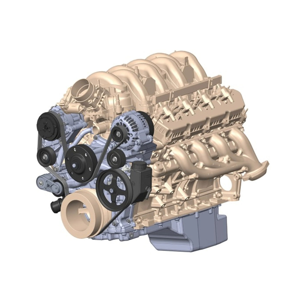 COMP ACC & OIL SYSTEM FOR HOLLEY GDZ-BLA
