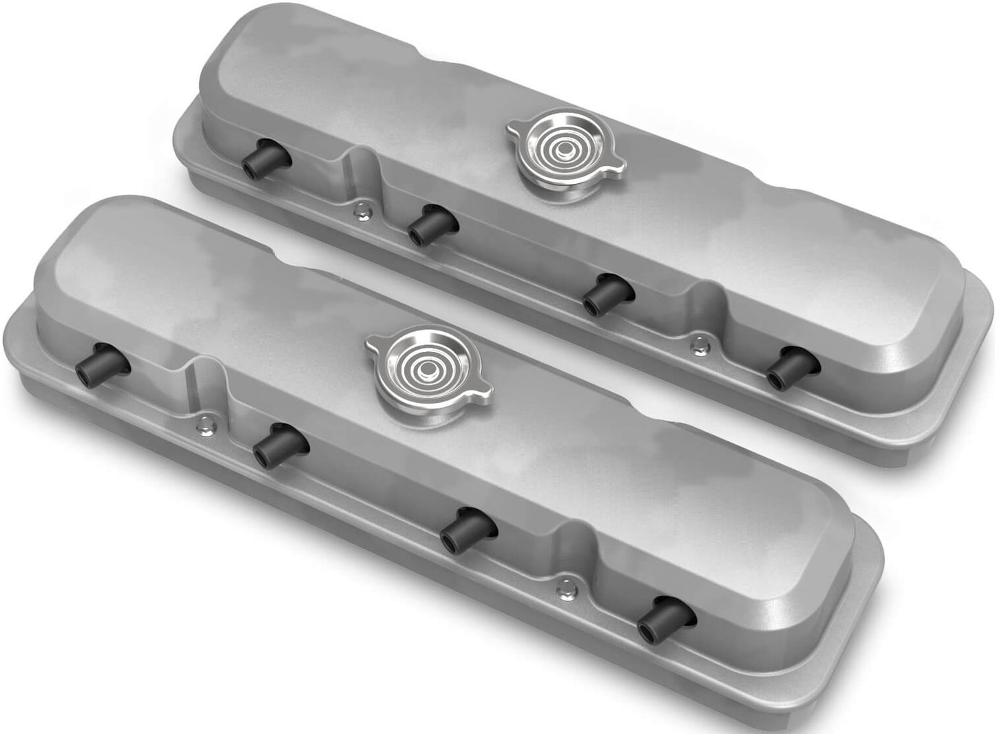 LS PONTIAC STYLE VALVE COVERS,2 PC,NATURAL