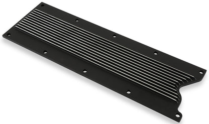 VALLEY COVER,LS1/LS6,10 BOLT,FINNED,SATIN BLACK