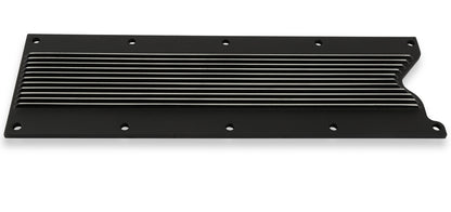 VALLEY COVER,LS1/LS6,10 BOLT,FINNED,SATIN BLACK