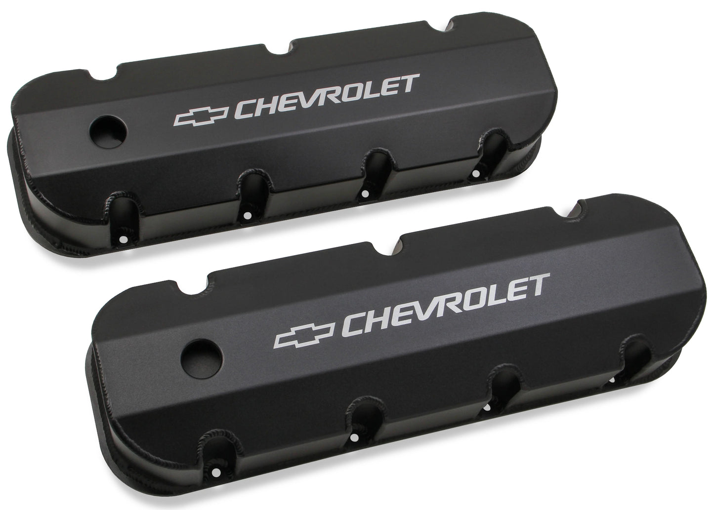 GM BBC FAB ALUM VALVE CVR,BLK