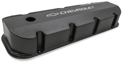 GM BBC FAB ALUM VALVE CVR,BLK