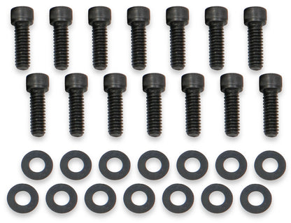 GM BBC FAB ALUM VALVE CVR,BLK