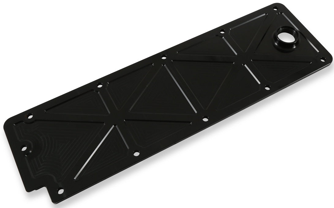 VALLEY COVER,LS2/3/7 & LSX,11 BOLT,W/OIL FILL CAP,TRUSSED,BLACK