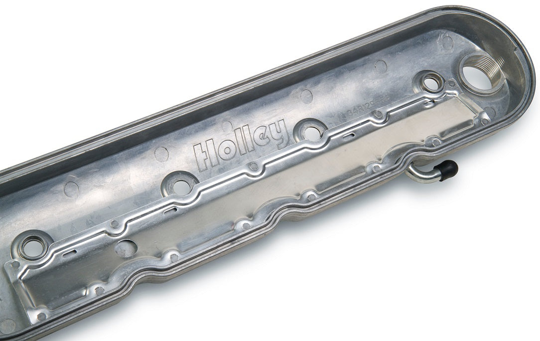VALVE COVERS,ALUM,LS,STD HEIGHT,COIL MOUNT POSTS,SATIN BLACK