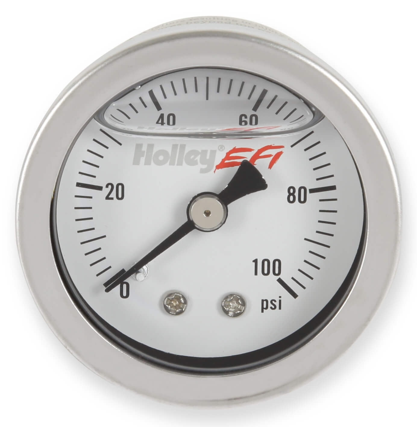 FUEL GAUGE,1 1/2",100 PSI,1/8" NPT
