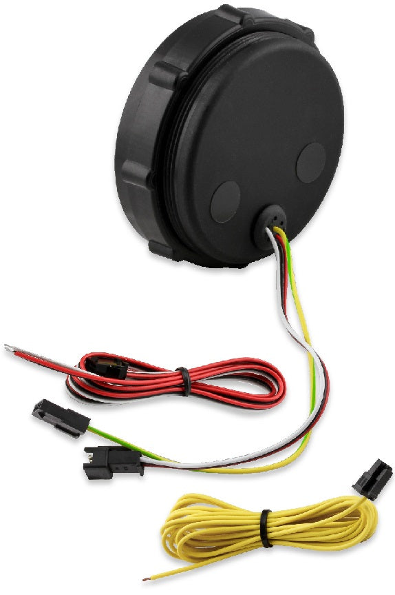 TACHOMETER,INTERNAL SHIFT LIGHT,3 3/8,BLACK,8,000 RPM