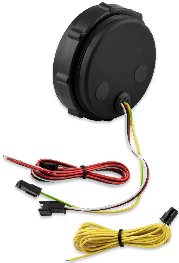 TACHOMETER,INTERNAL SHIFT LIGHT,3 3/8,BLACK,10,000 RPM