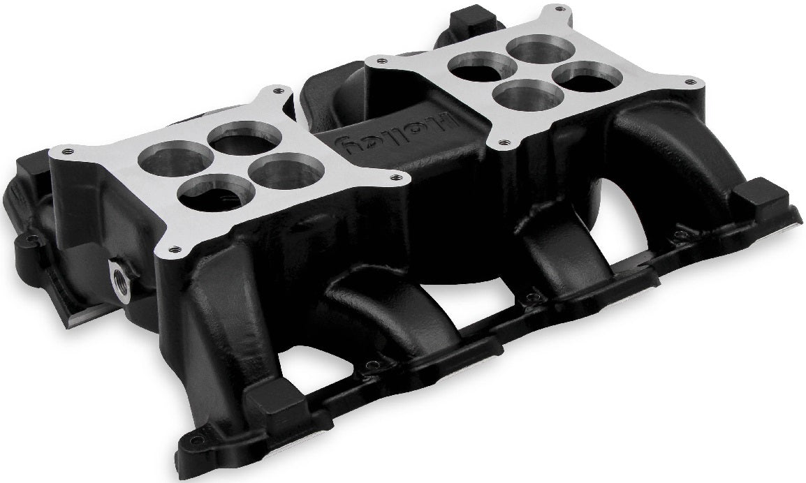INTAKE MANIFOLD,LS1/2/6,DUAL-PLANE,4150X2,BLACK