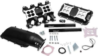 INTAKE MANIFOLD KIT,LS1/2/6,MID-RISE,92MM,BLACK
