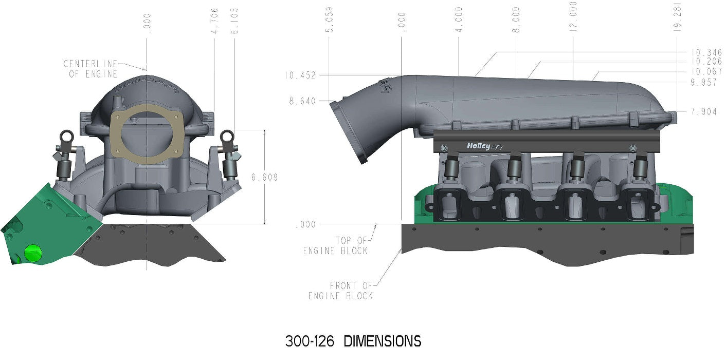 INTAKE MANIFOLD KIT,LS1/2/6,MID-RISE,92MM,BLACK