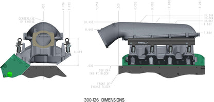 INTAKE MANIFOLD KIT,LS1/2/6,MID-RISE,92MM,BLACK
