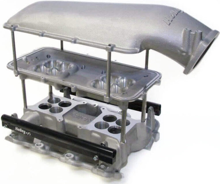 INTAKE MANIFOLD KIT,LS3/L92,MID-RISE,105MM,SATIN