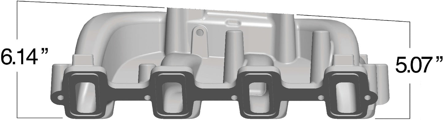 INTAKE MANIFOLD,LS3/L92,DUAL-PLANE,4150,BLACK