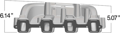 INTAKE MANIFOLD,LS3/L92,DUAL-PLANE,4150,SATIN
