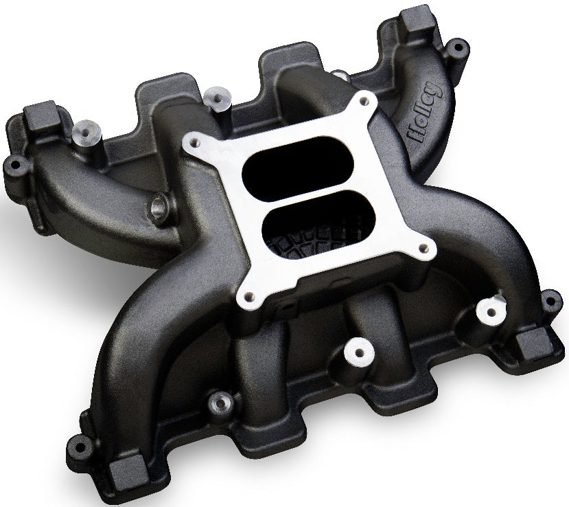 INTAKE MANIFOLD,LS1/2/6,DUAL-PLANE,4150,BLACK