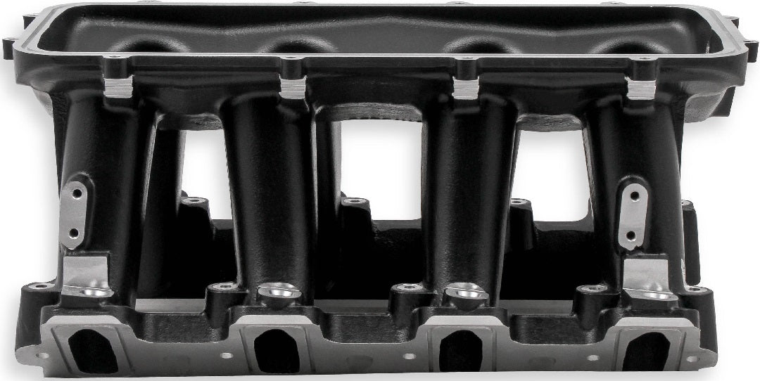 HI-RAM LOWER MANIFOLD,EFI BASE,RAILS,GM LS1,LS2,LS6,BLACK