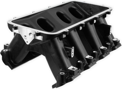 HI-RAM LOWER MANIFOLD,EFI BASE,RAILS,GM LS7,BLACK