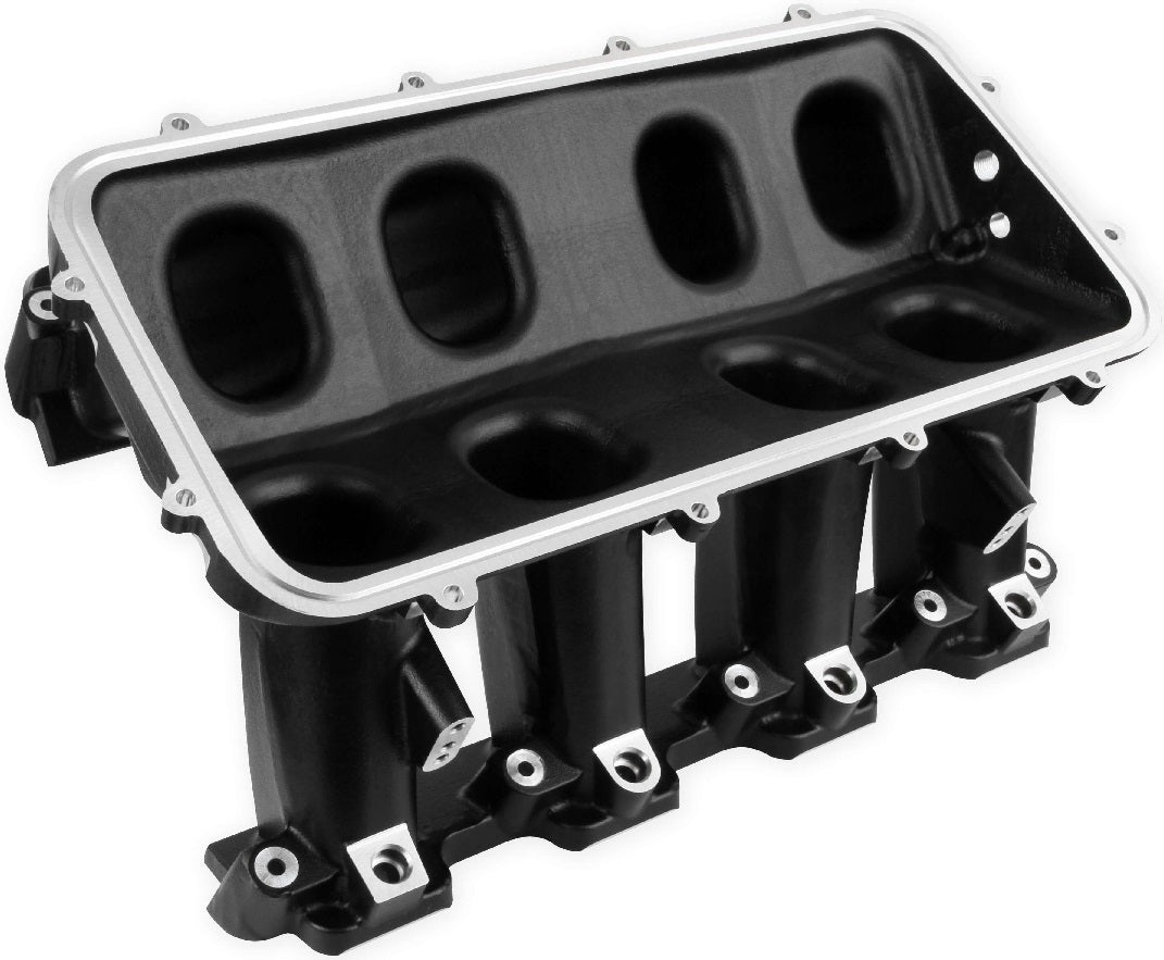 HI-RAM LOWER MANIFOLD,EFI BASE,RAILS,GM LS7,BLACK